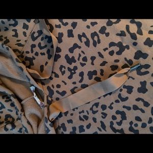 Cheetah print sweater